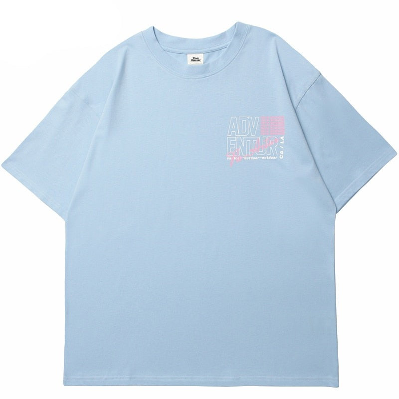 "California Dream" Unisex Men Women Streetwear Graphic T-Shirt