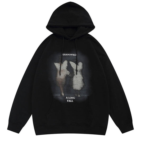 "Caught In Action" Unisex Men Women Streetwear Graphic Hoodie