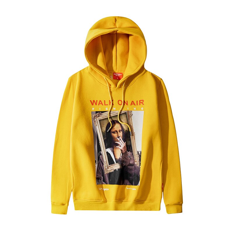 "Walk On Air" Graphic Unisex Streetwear Vintage Women Men Y2K Hoodie