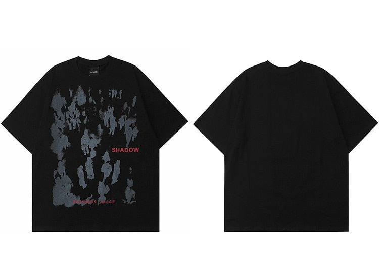 "Shadow Runner" Graphic Unisex Streetwear Vintage Women Men Y2K T-Shirt