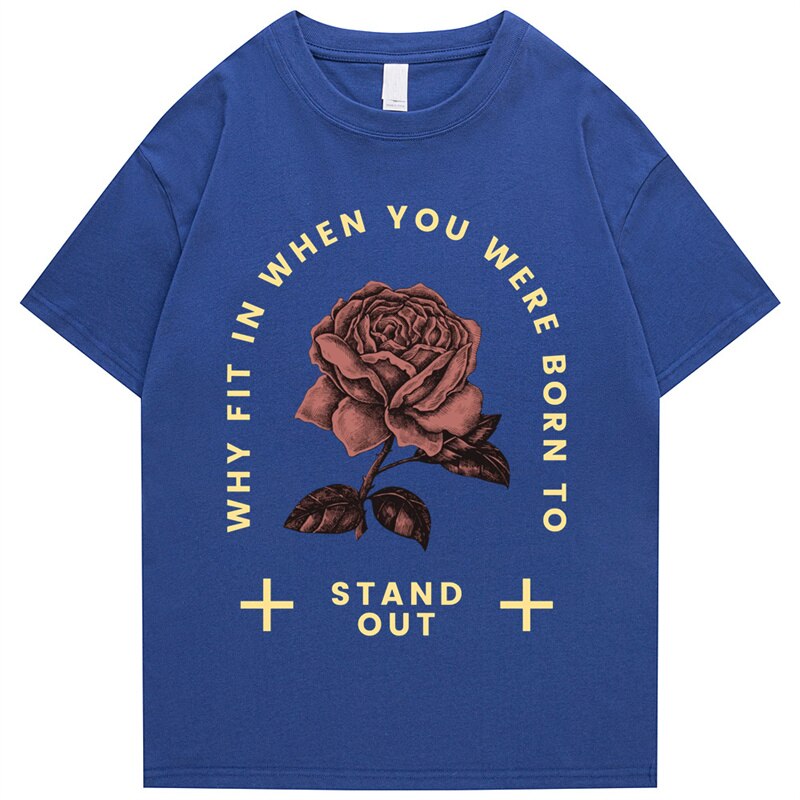 "Stand Out" Graphic Unisex Streetwear Vintage Women Men Y2K T-Shirt