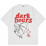 "Dark Hours" Unisex Men Women Streetwear Graphic T-Shirt