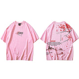 "Pink Tree" Graphic Unisex Streetwear Vintage Women Men Y2K T-Shirt