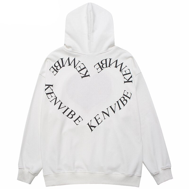 "Dotted Chest" Unisex Men Women Streetwear Graphic Hoodie