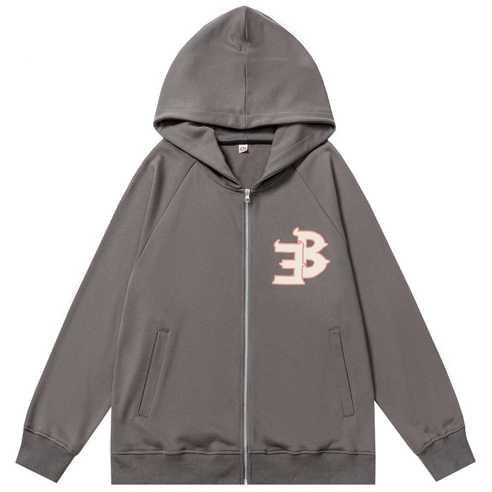 "Double Time" Unisex Men Women Streetwear Graphic Hoodie