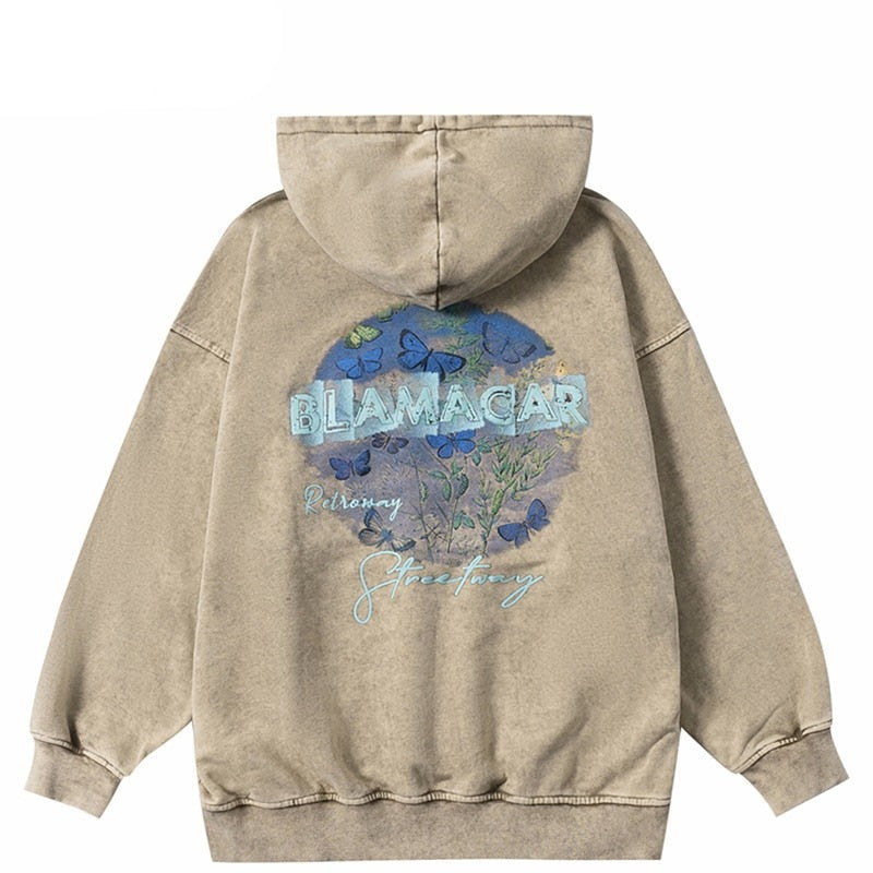 "Hang On Too" Graphic Unisex Streetwear Women Men Y2K Hoodie