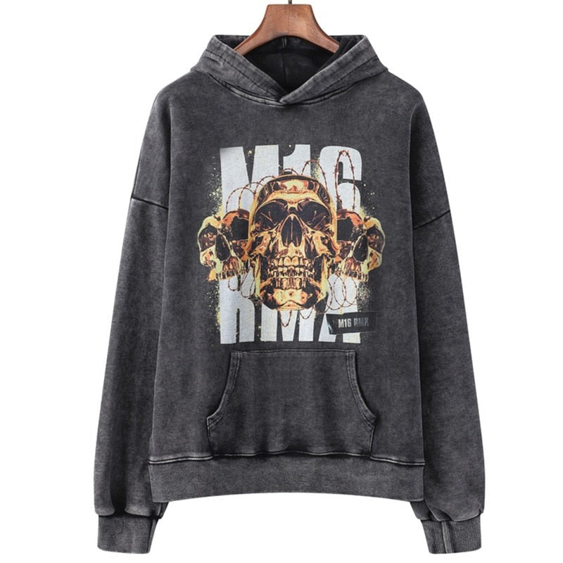 "Uptown" Graphic Unisex Streetwear Vintage Women Men Y2K Hoodie
