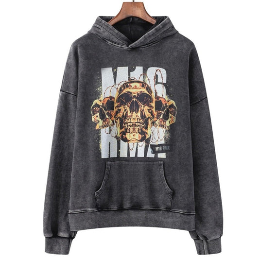 "Uptown" Graphic Unisex Streetwear Vintage Women Men Y2K Hoodie