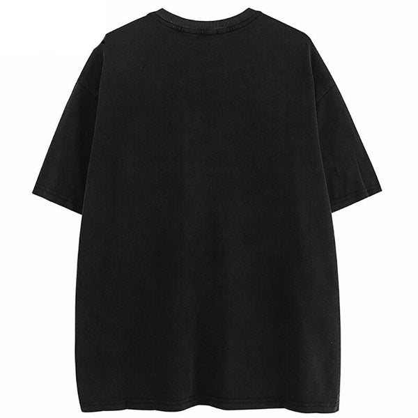 "Heart Chained" Graphic Unisex Streetwear Vintage Women Men Y2K T-Shirt