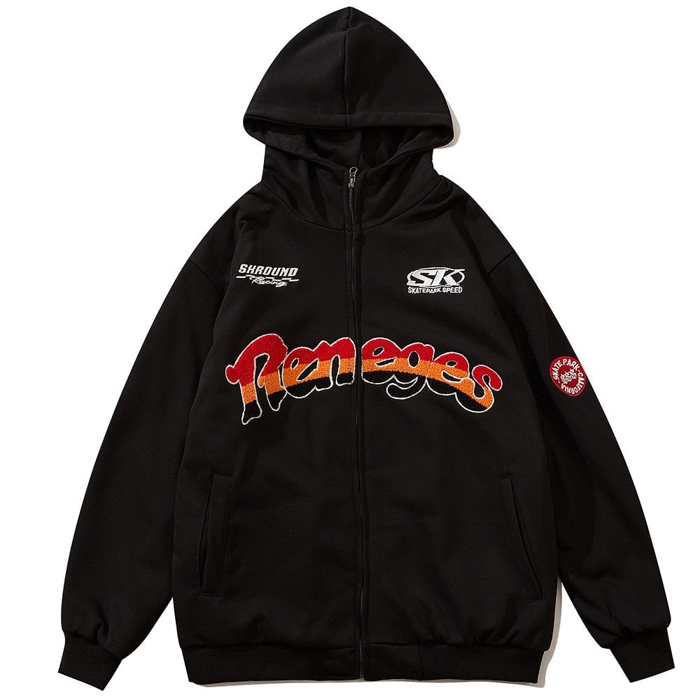 "The Big One" Graphic Unisex Streetwear Vintage Women Men Y2K Hoodie