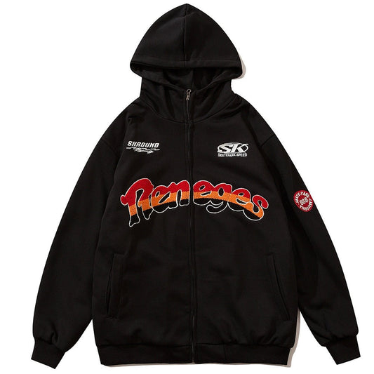 "The Big One" Graphic Unisex Streetwear Vintage Women Men Y2K Hoodie