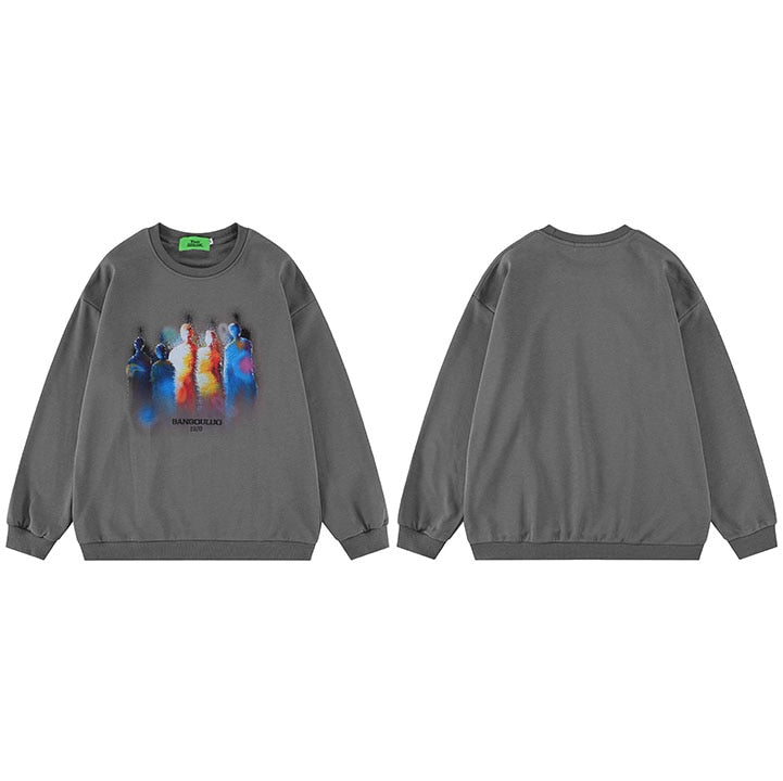 "Taste The Rainbow" Graphic Unisex Streetwear Women Men Sweatshirt