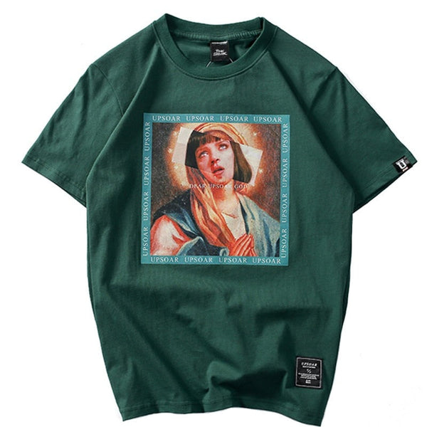 "Red Head" Graphic Unisex Streetwear Vintage Women Men Y2K T-Shirt
