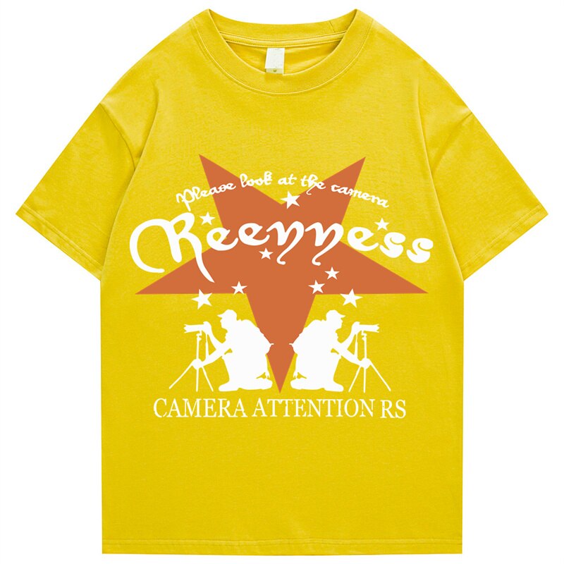 "Attention" Men Women Streetwear Unisex Graphic T-Shirt