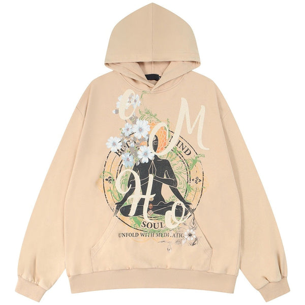 "Heart & Soul" Graphic Unisex Streetwear Vintage Women Men Y2K Hoodie