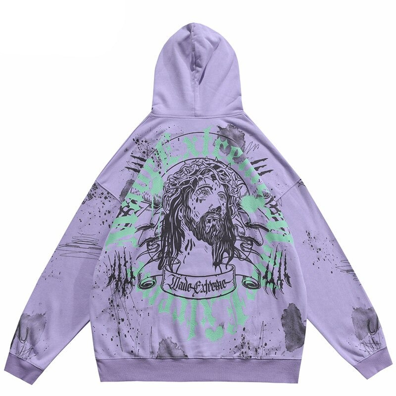 "All My Passion" Unisex Men Women Streetwear Graphic Hoodie