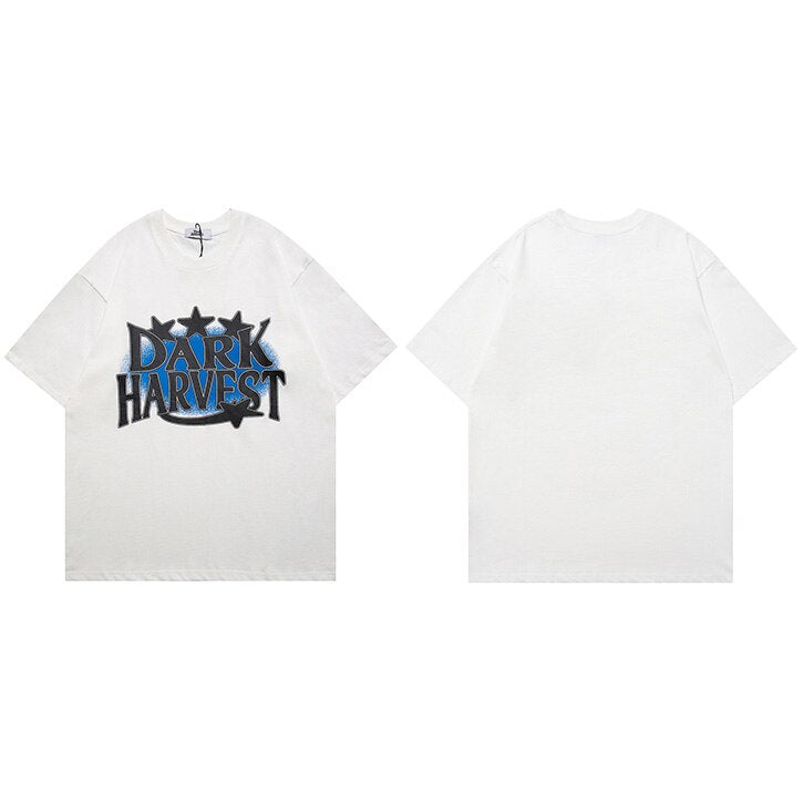 "Dark Harvest" Unisex Men Women Streetwear Graphic T-Shirt