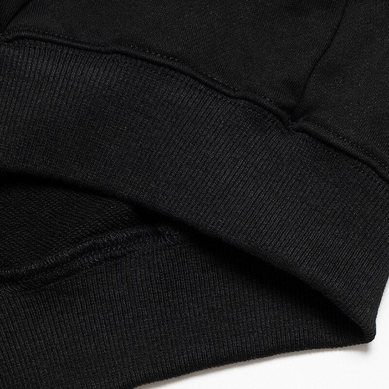 "Black Rose" Unisex Men Women Streetwear Graphic Hoodie
