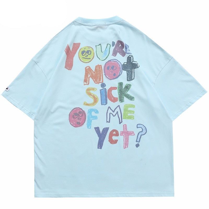 "No More Hope" Graphic Unisex Streetwear Vintage Women Men Y2K T-Shirt