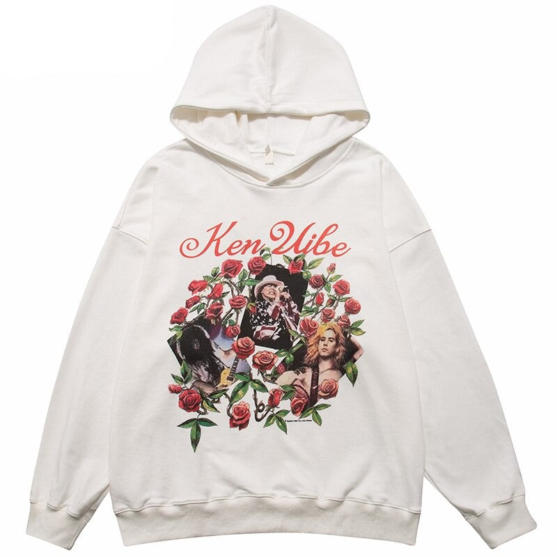"Not The Vibe" Graphic Unisex Streetwear Vintage Women Men Y2K Hoodie