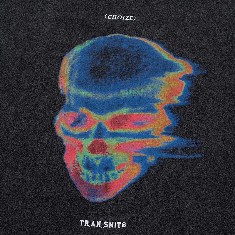 "Blue Skull" Unisex Men Women Streetwear Graphic T-Shirt