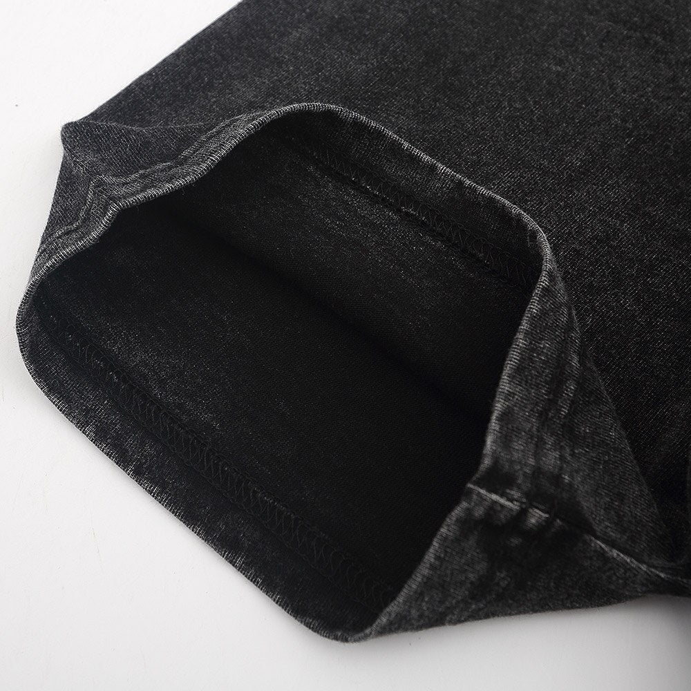 "Black Night" Unisex Men Women Streetwear Graphic T-Shirt