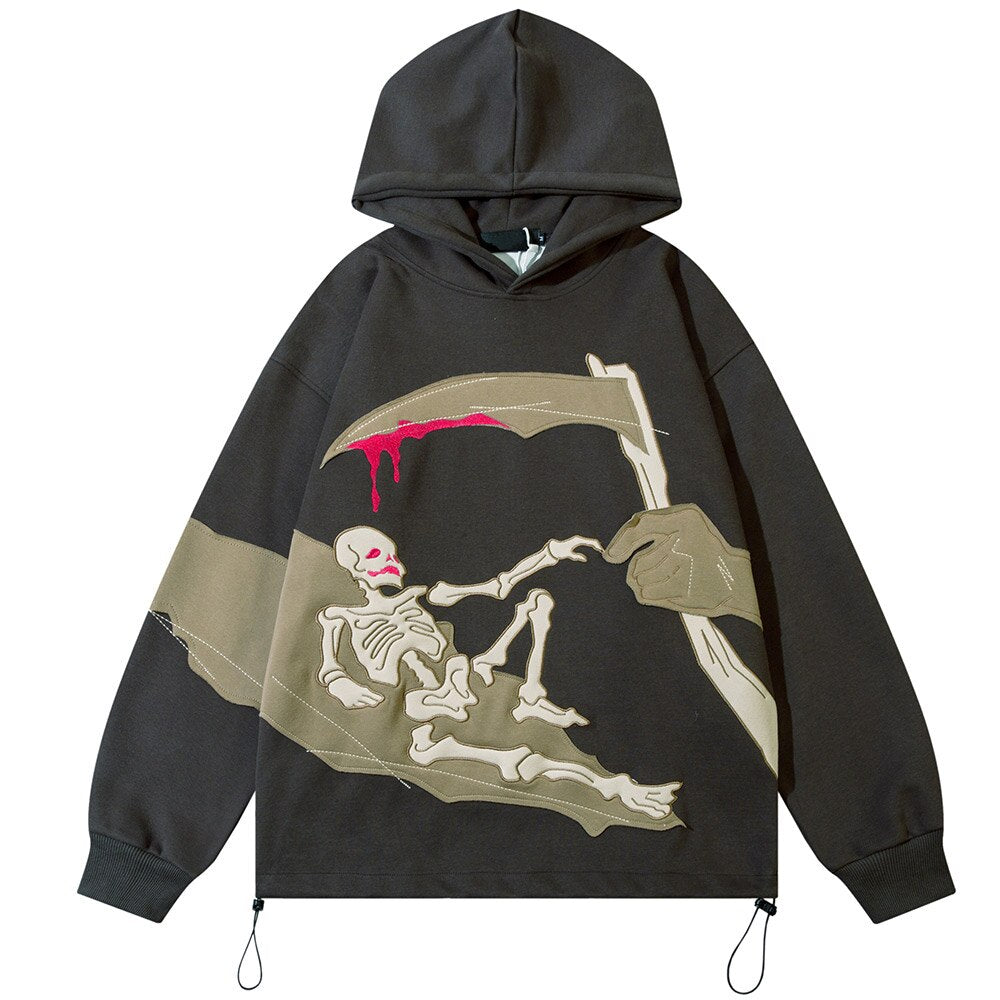 "Chillen" Unisex Men Women Streetwear Graphic Hoodie