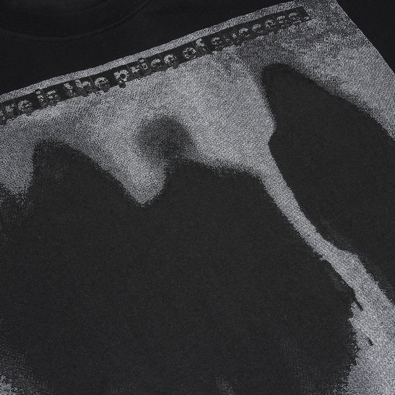 "Dark Ghost" Unisex Men Women Streetwear Graphic T-Shirt