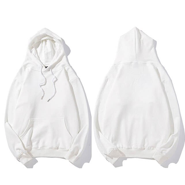 "Plain Made" Graphic Unisex Streetwear Vintage Women Men Y2K Hoodie