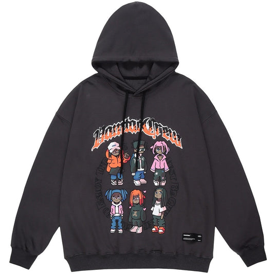 "Blue Dye" Unisex Men Women Streetwear Graphic Hoodie