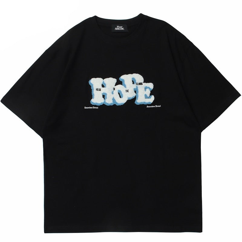 "Hope" Graphic Unisex Streetwear Women Men Y2K T-Shirt