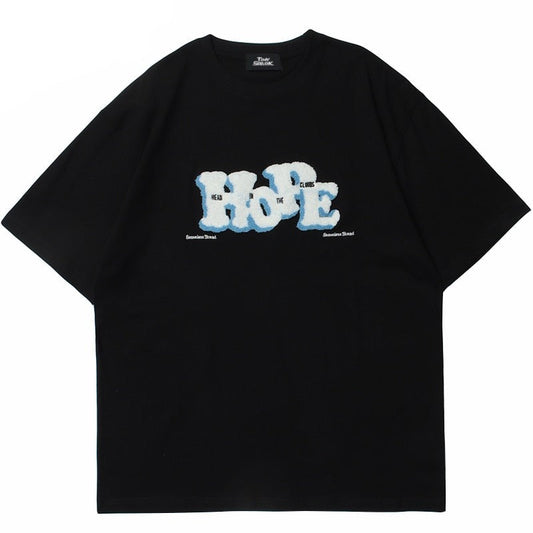 "Hope" Graphic Unisex Streetwear Women Men Y2K T-Shirt