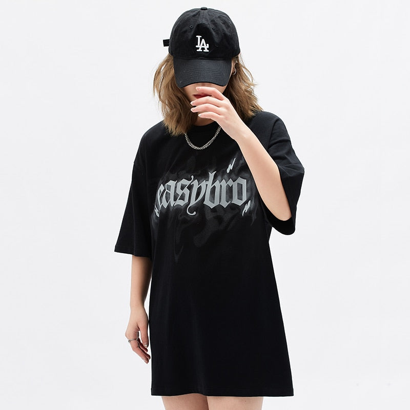 "Ghost Mode" Graphic Unisex Streetwear Women Men Y2K T-Shirt