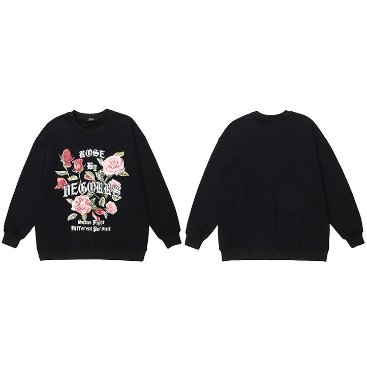 "Chose & Beg" Unisex Men Women Streetwear Graphic Hoodie