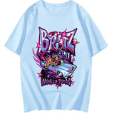 "Bratz For Real" Unisex Men Women Streetwear Graphic T-Shirt