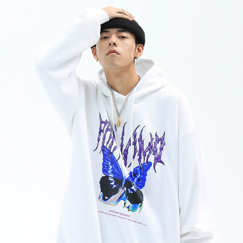"All Life" Graphic Unisex Streetwear Women Men Y2K Hoodie