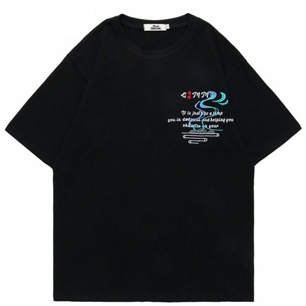 "Sky High" Graphic Unisex Streetwear Vintage Women Men Y2K T-Shirt