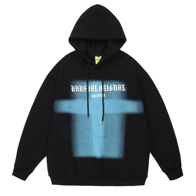 "Lost In The Dark" Graphic Unisex Streetwear Vintage Women Men Y2K Hoodie