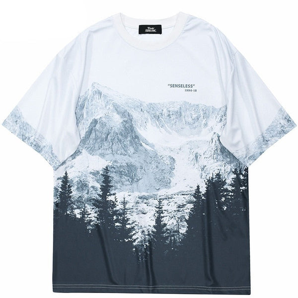 "Mountain Climb" Graphic Unisex Streetwear Vintage Women Men Y2K T-Shirt