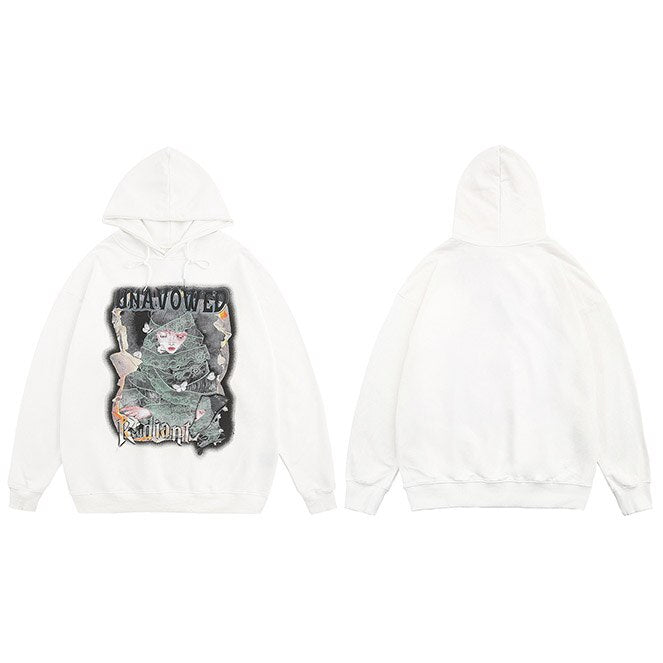 "Bow Down" Unisex Men Women Streetwear Graphic Hoodie