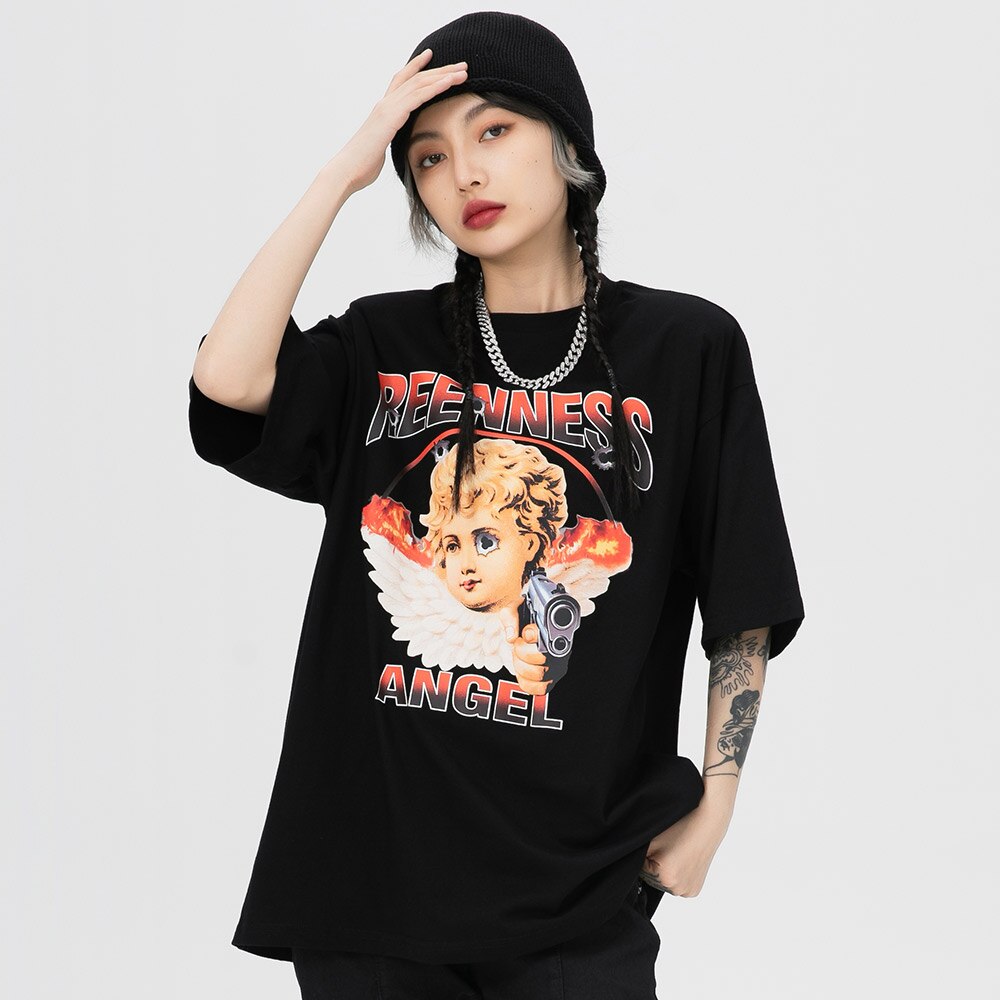 "Non Stop" Graphic Unisex Streetwear Vintage Women Men Y2K T-Shirt