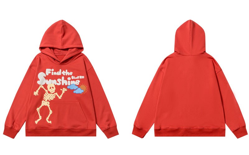 "Find The Sunlight" Unisex Men Women Streetwear Graphic Hoodie