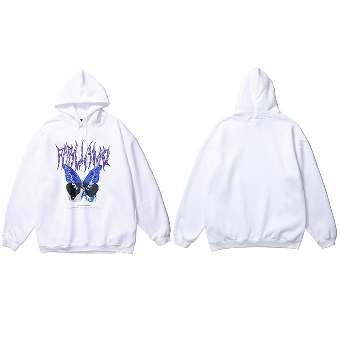 "All Life" Graphic Unisex Streetwear Women Men Y2K Hoodie