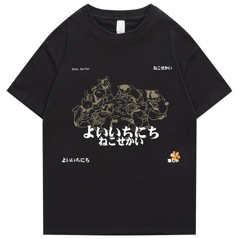 "Family Get Together" Unisex Men Women Streetwear Graphic T-Shirt