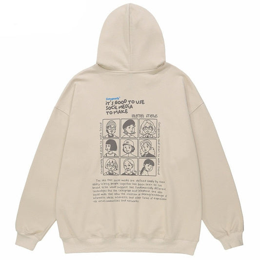 "Cold Calling" Unisex Men Women Streetwear Graphic Hoodie