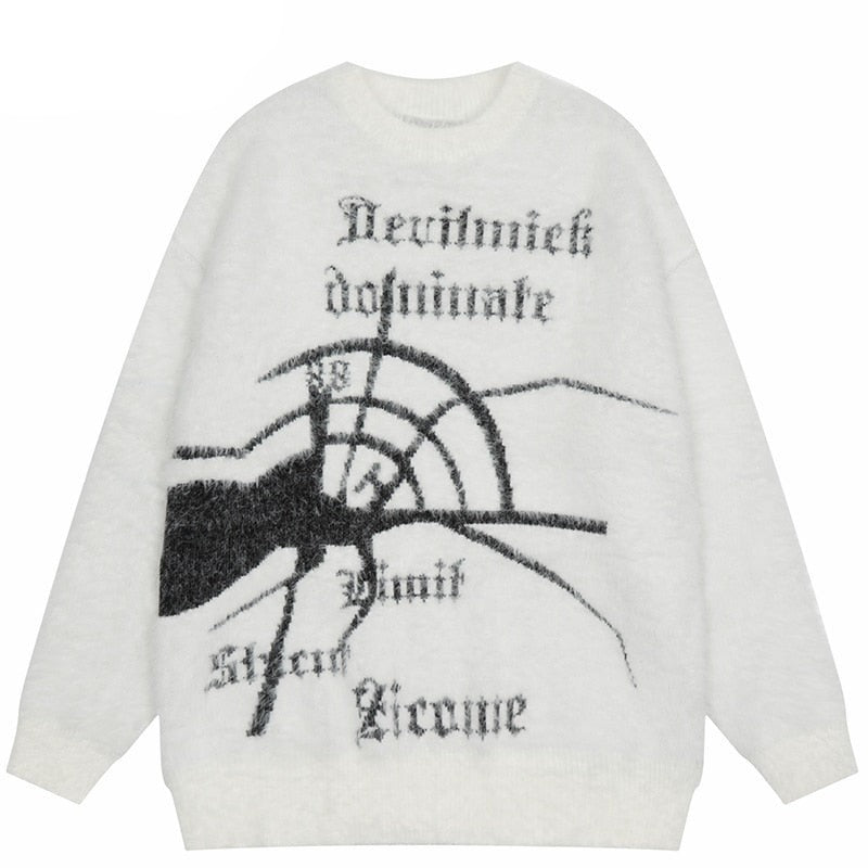 "Real Business" Graphic Unisex Streetwear Vintage Women Men Y2K Hoodie