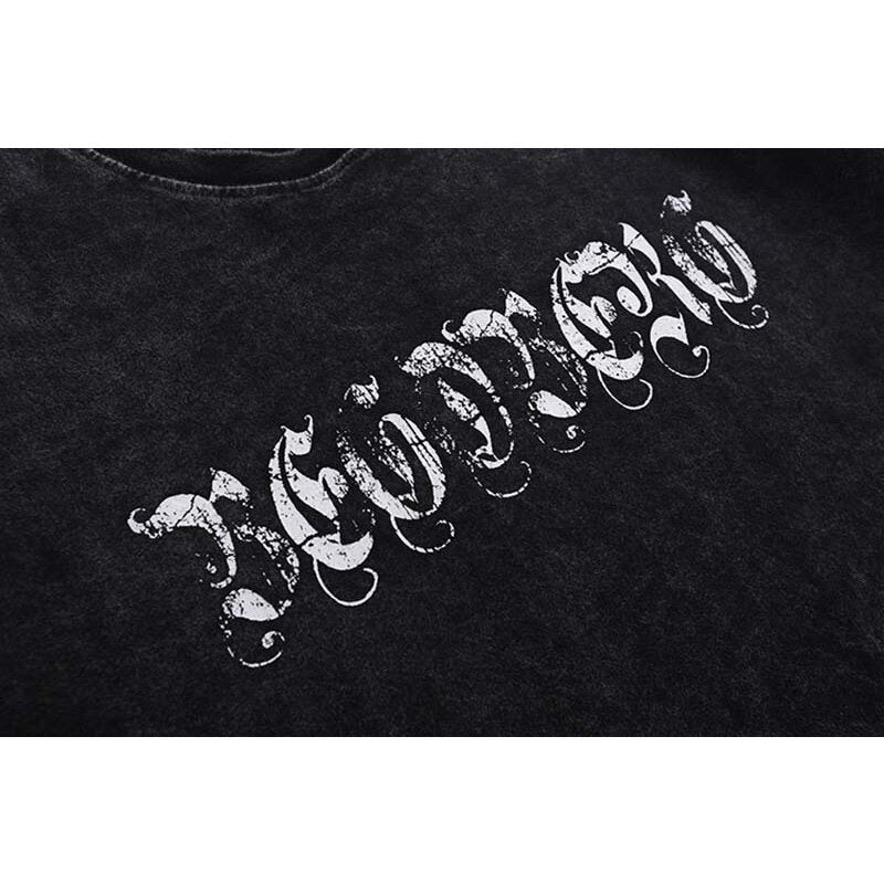 "Scary Hours" Graphic Unisex Streetwear Vintage Women Men Y2K T-Shirt