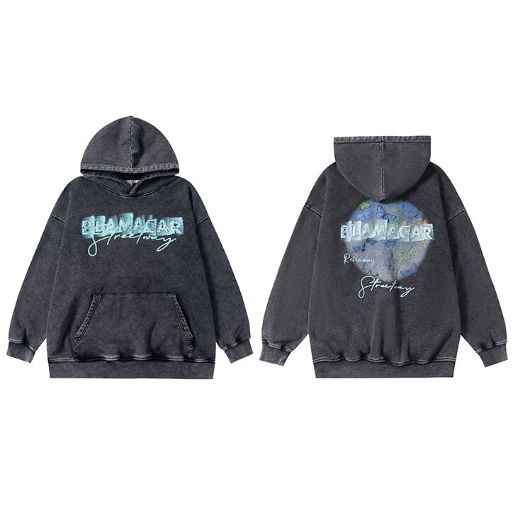 "Hang On Too" Graphic Unisex Streetwear Women Men Y2K Hoodie