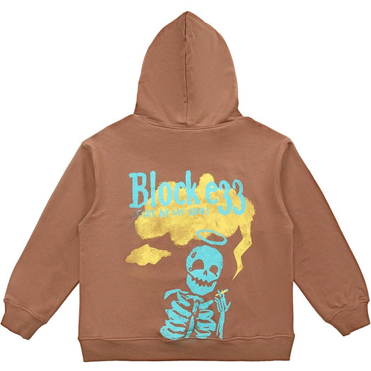 "Block In" Unisex Men Women Streetwear Graphic Hoodie