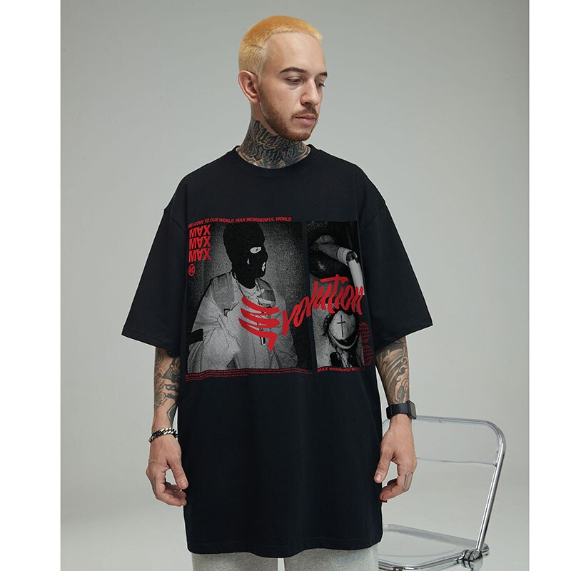"New School Movie" Graphic Unisex Streetwear Vintage Women Men Y2K T-Shirt